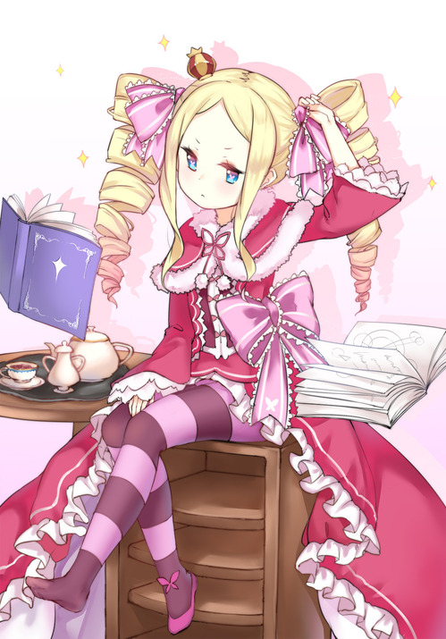 re:zero リゼロ Reゼロから始める異世界生活 ベアトリス・ベア子・ベティー 金髪ツインテール ドリル 幼女・ロリ 985 1410 画像・壁紙