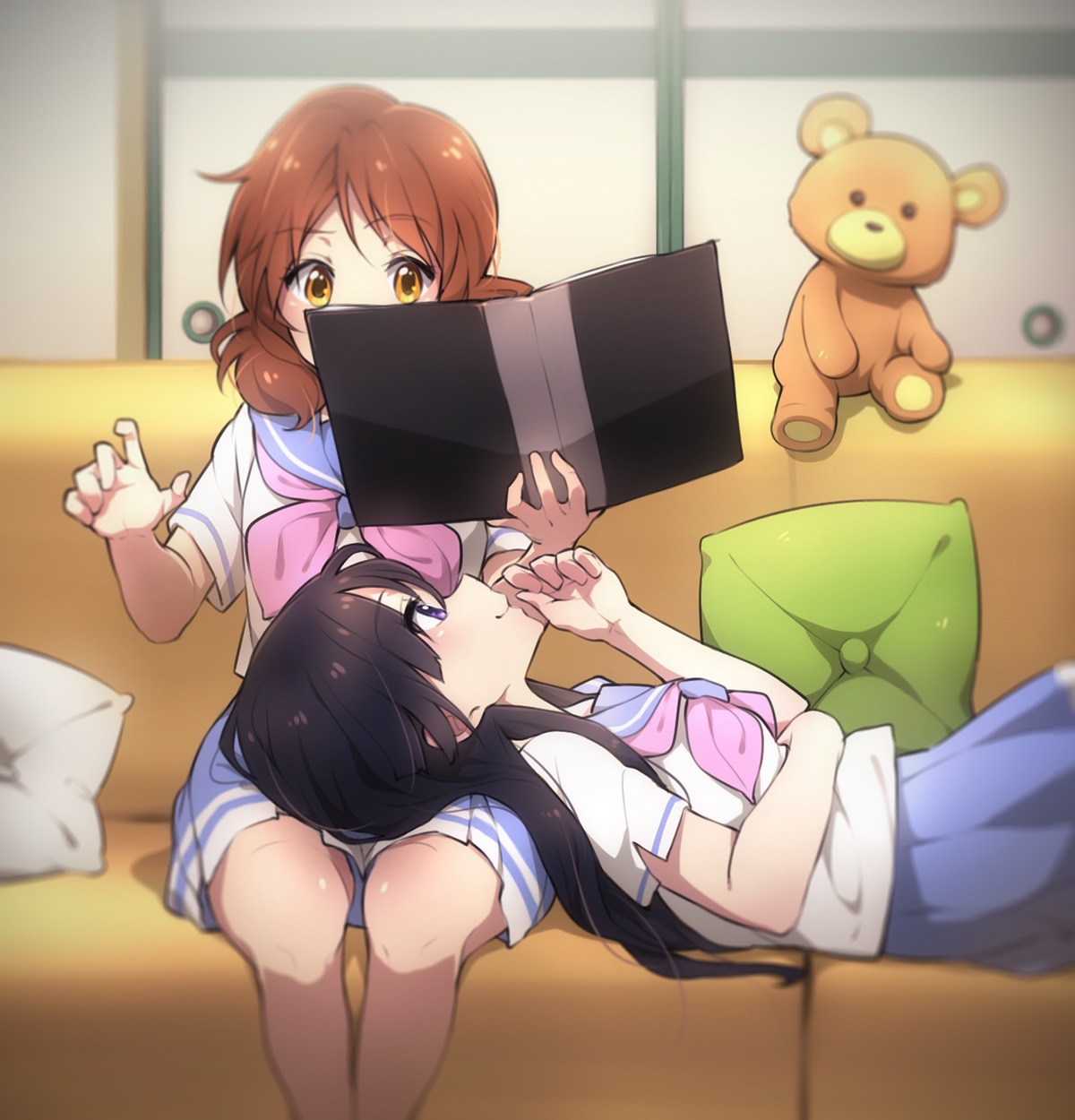 響け ユーフォニアム 久美子 麗奈のイチャイチャ可愛い 5枚 画像 壁紙 09 2次元画像壁紙収集所