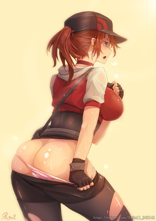 Pokemon_GO ポケモンGO 女性トレーナー かわいい 汗だく おしり エロ 画像 壁紙