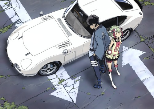 DimensionW マブチ キョーマ 百合崎 ミラ アンドロイド 車 2000GT 画像 壁紙