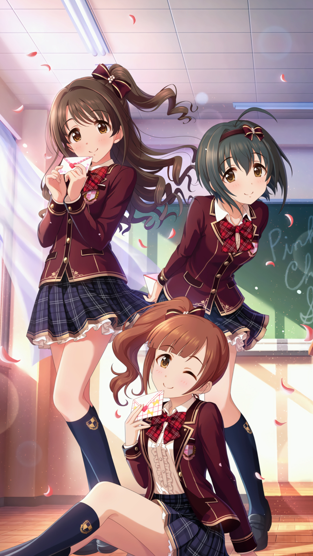 デレステ イベント ラブレター 報酬カードイラスト Iphone7 6 5系とipad壁紙 画像 壁紙 アイドルマスター 18 2次元画像 壁紙収集所