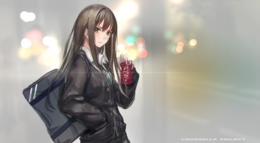 idol master im@s imas アイドルマスター アイマス シンデレラガールズ デレマス shibuya rin しぶや りん 渋谷 凛 制服 pc スマホ 横長 画像 壁紙