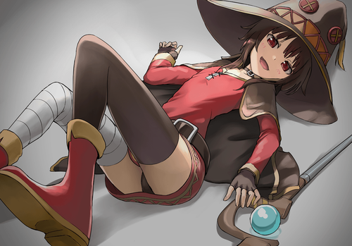 この素晴らしい世界に祝福を このすば めぐみん(ナイス爆裂) ロリっ子 パンチラ 画像 壁紙