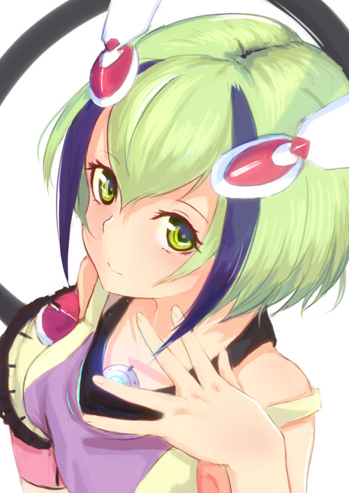 DimensionW ディメンションw(ダブリュー) 百合崎(ゆりざき)ミラ アンドロイド コイル 画像 壁紙