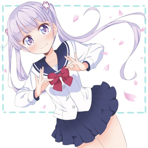 new_game! ニューゲーム 涼風青葉 制服・セーラー服 かわいい イラスト 画像 壁紙