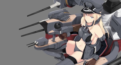 艦隊これくしょん 艦これ ビスマルク かっこいい 画像 壁紙