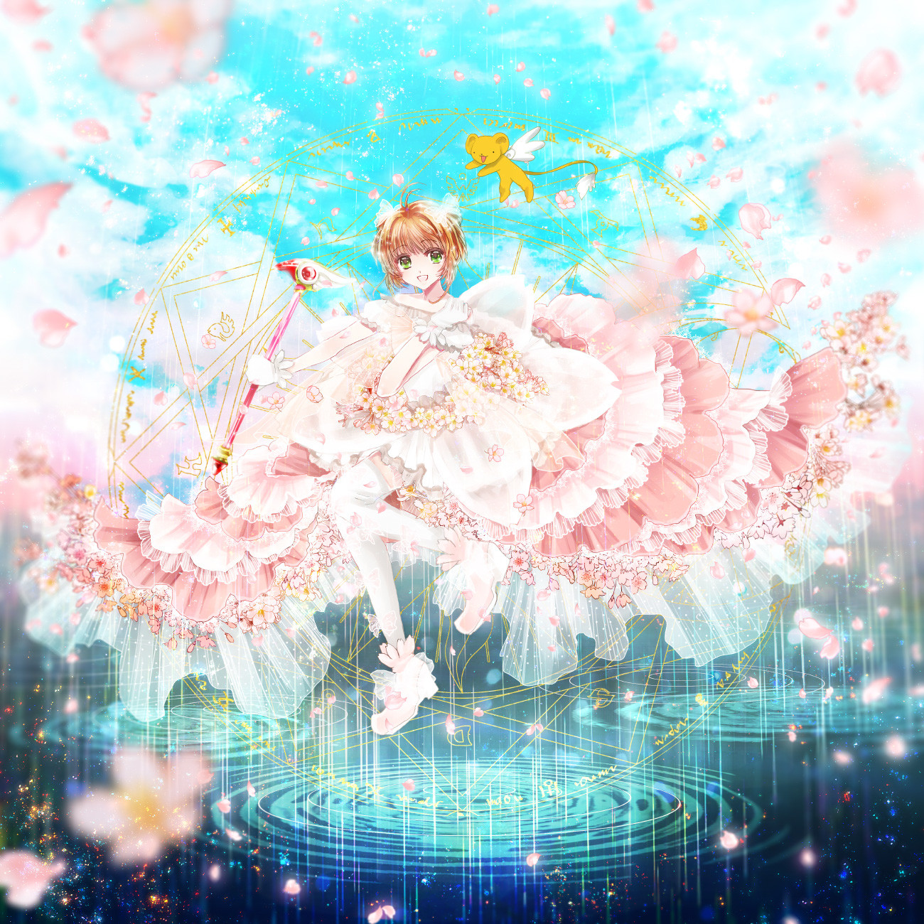 カードキャプターさくら Ccさくら 画像 壁紙 01 15枚 木之本桜 大道寺知世 2次元画像壁紙収集所