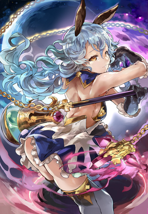 グランブルーファンタジー グラブル フェリ ケモノミミ ロリ かわいい 尻 画像 壁紙