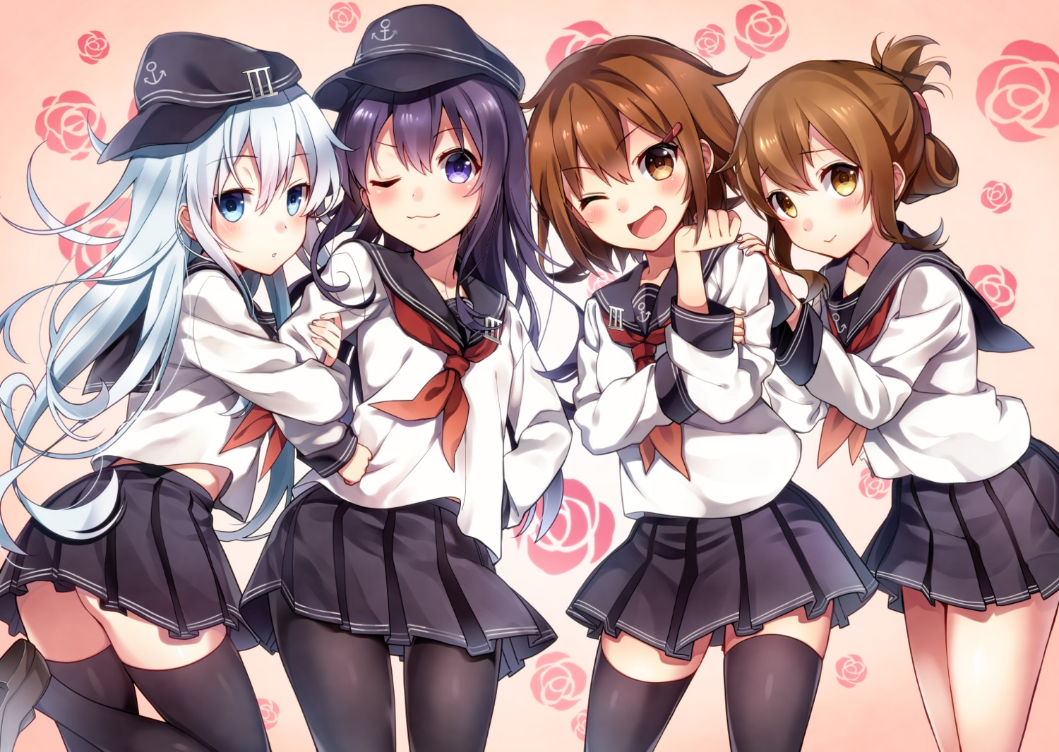 艦これ みんなまとめてなでなでしてあげたい可愛さの第六駆逐隊 6枚 画像 壁紙 艦隊これくしょん 艦これ 40 2次元画像壁紙収集所