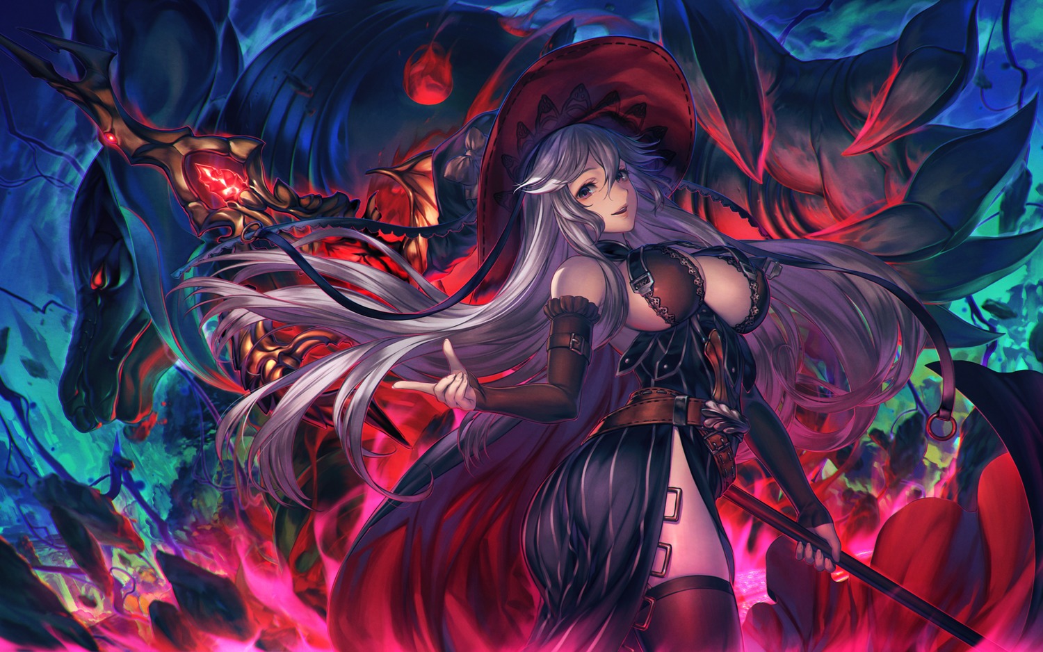 グランブルーファンタジー 画像 壁紙 05 10枚 ナルメア ヘルエス マギサ サラーサ アニラ シェロカルテ カルテイラ カレン 2次元画像壁紙収集所