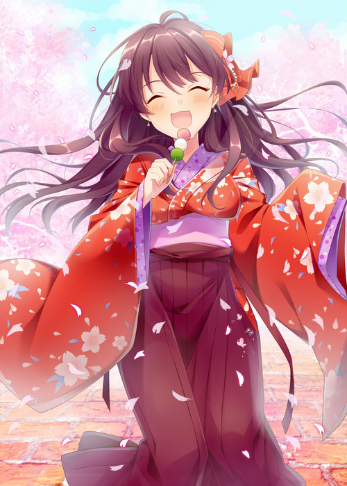 アイドルマスターシンデレラガールズ デレマス 一ノ瀬志希・いちのせしき フェミニン 着物・袴 1072 1500 画像 壁紙