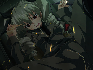 ガールズ&パンツァー girls_und_panzer 劇場版 アンチョビ ツインテール ぶっかけ チーズ エロ 画像 壁紙
