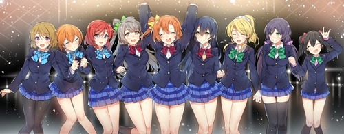 ラブライブ 小泉花陽(こいずみはなよ) かよちん 星空凛(ほしぞらりん) 西木野真姫(にしきのまき) 南ことり 高坂穂乃果(こうさかほのか) 園田海未(そのだうみ) 絢瀬絵里(あやせえり) えりち 東條希(とうじょうのぞみ) のんたん 矢澤にこ 制服 集合絵 画像 壁紙