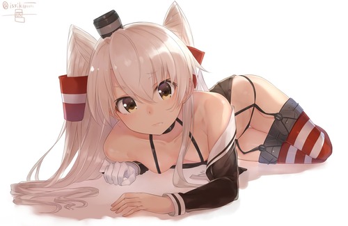 艦隊これくしょん 艦これ 駆逐艦 天津風 島風 ぜかまし かわいい 駆逐艦は最高だぜ ロリエロ 1500 976 画像 壁紙