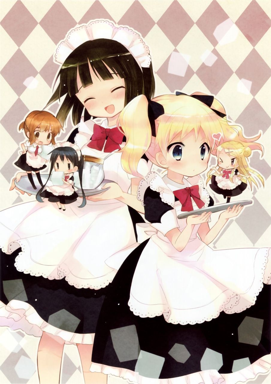 きんいろモザイク 壁紙 画像01 10枚 アリス 大宮忍 カレン 猪熊陽子 小路綾 2次元画像壁紙収集所