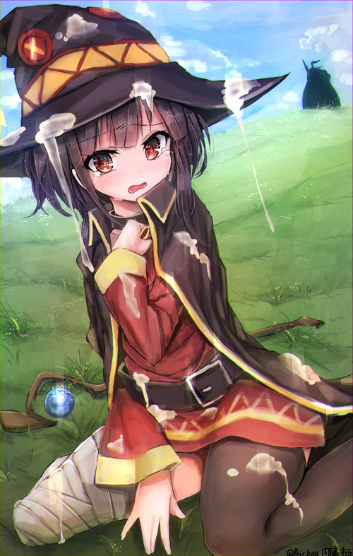 この素晴らしい世界に祝福を(このすば) カエルの粘液まみれめぐみん ロリっ娘 かわいい 画像 壁紙