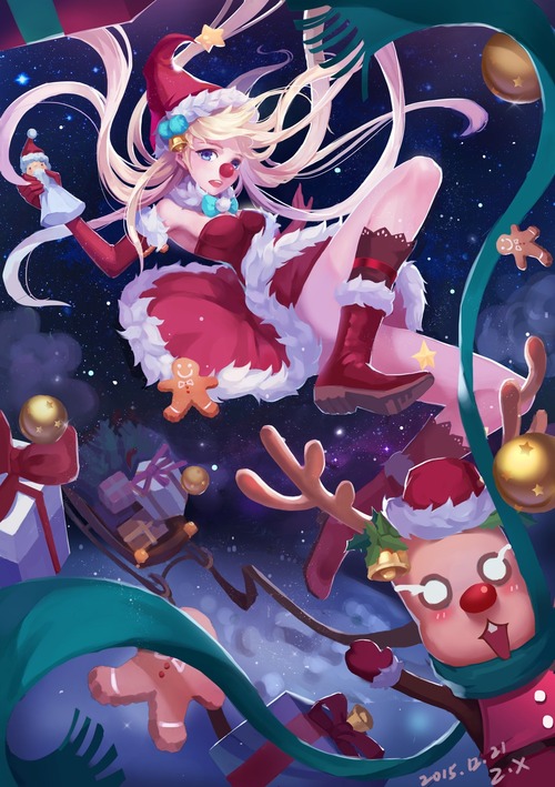 冬 クリスマスな女の子の可愛い画像・壁紙