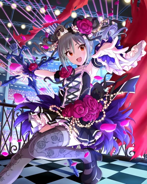 アイドルマスターシンデレラガールズ デレマス 神崎蘭子・かんざきらんこ ssr 中二病 かわいい 1200 1500 画像 壁紙