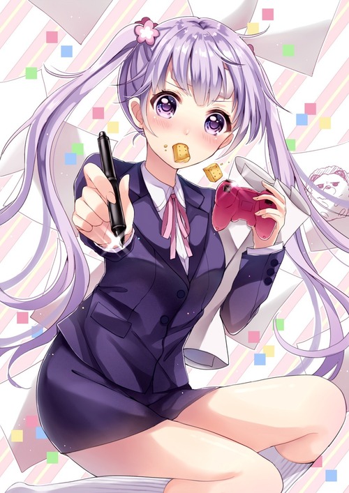 new_game! ニューゲーム 涼風青葉 がんばるぞい 1074 1519 画像 壁紙