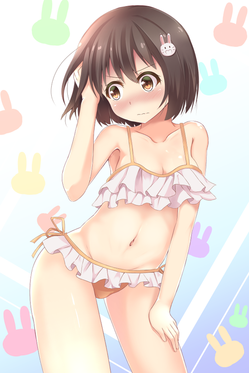 この美術部には問題がある 宇佐美みずき 水着 かわいい エロ 画像 壁紙