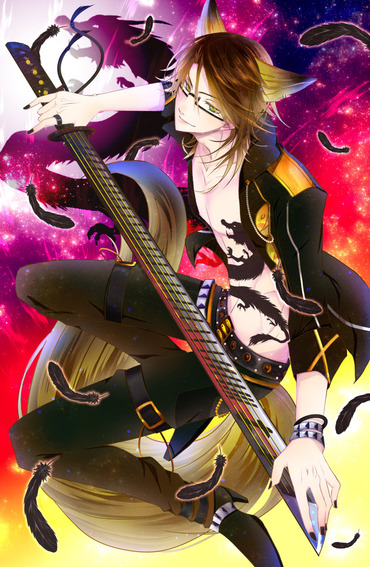 anime アニメ アプリ showbyrock!! show by rock sb69 ショウバイロック yaiba ヤイバ 故に pc スマホ 縦 画像 壁紙 cg イラスト