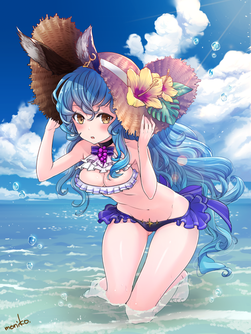 granblue_fantasy グランブルーファンタジー（グラブル） フェリ かわいい 水着・夏・海 画像 壁紙