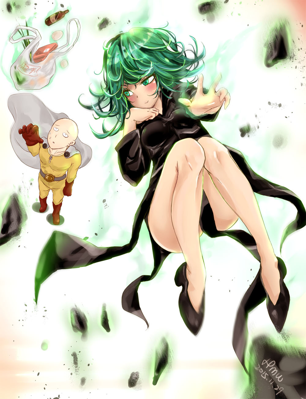 ワンパンマン 画像 壁紙 07 10枚 サイタマ ジェノス 戦慄のタツマキ 地獄のフブキ 音速のソニック 2次元画像壁紙収集所