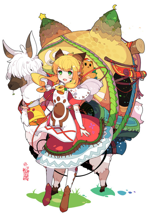 MHX モンスターハンタークロス ネコ嬢 かわいい画像 壁紙