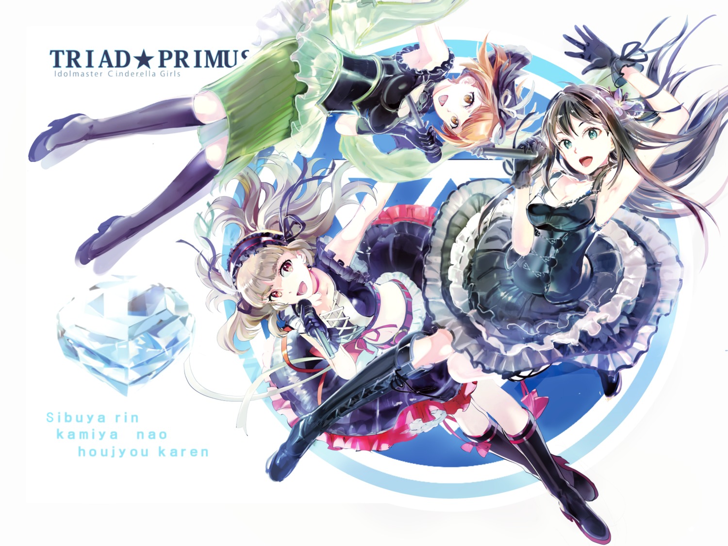 アイドルマスターシリーズ 画像 壁紙 07 10枚 デレマス Triad Primus 双葉杏 輿水幸子 アナスタシア 2次元画像壁紙収集所