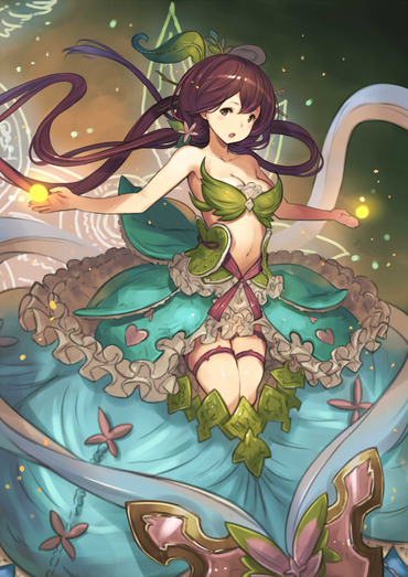 2次 granblue_fantasy グランブルーファンタジー yggdrasil yugudorashil ユグドラシル キレイ かわいい pc スマホ 縦長 画像 壁紙