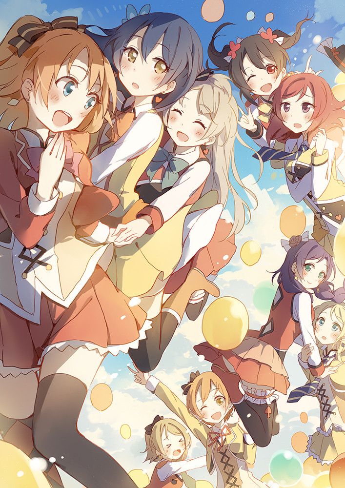 ラブライブ 画像 壁紙 11 10枚 M S ミューズ 9人 2次元画像壁紙収集所