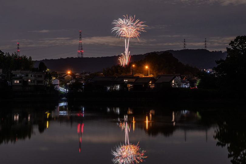 あけぼのまつりの花火 : 宵闇写真館・ブログ