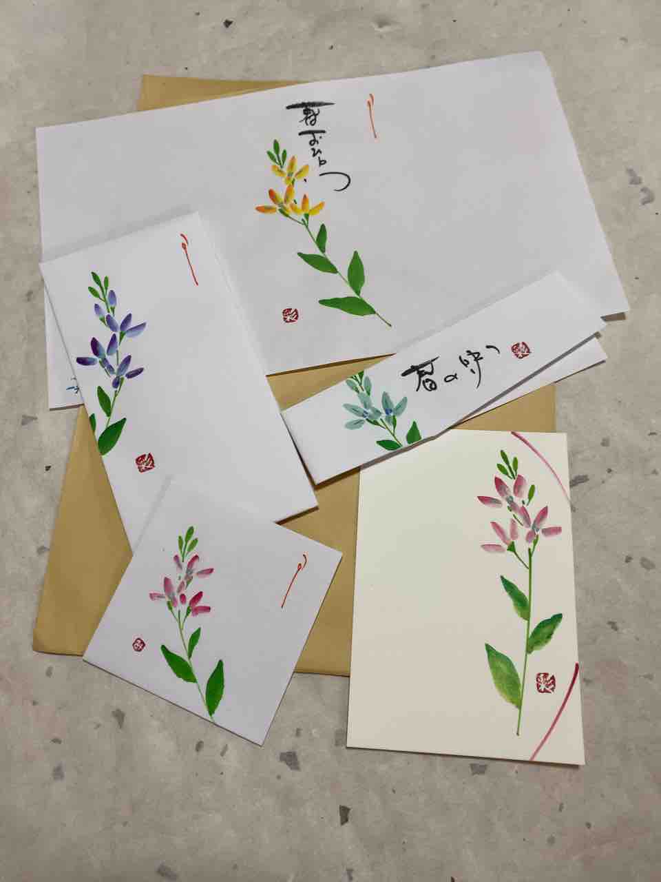 お手本が届く 徒然彩菜 お手本が届く 徒然彩菜