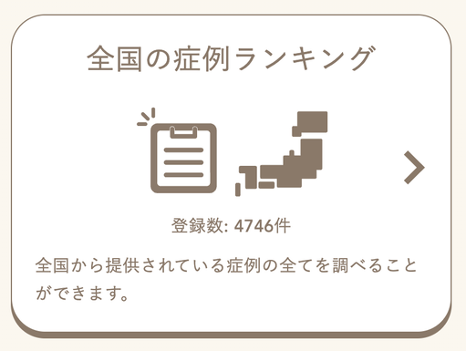ツボネットの症例数