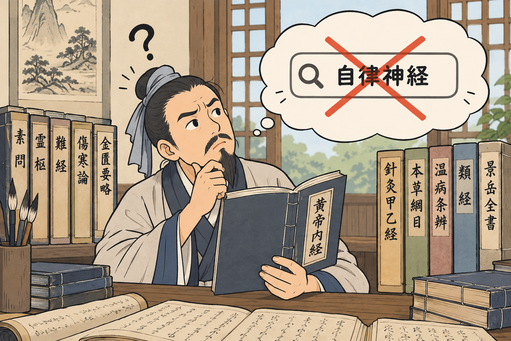 東洋医学の古典の中に自律神経という文字はない