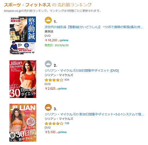 整動鍼がジリアン先生に勝った
