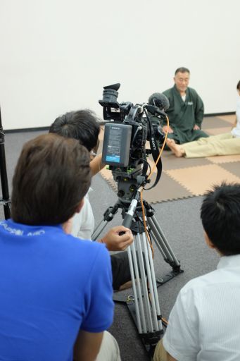 活法DVD第三弾の撮影風景その1