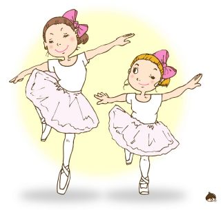 バレエの女の子