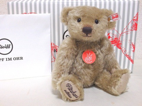 未使用！シュタイフ 北原監修限定バージョンベア ぬいぐるみ
