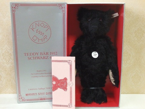 シュタイフ社・1992年限定 レプリカ「オセロ・テディベア1912」 : よき