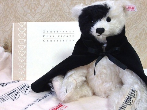 【専用】Stieff 限定テディベア ファントムオブオペラ オペラ座の怪人 専用】Stieff 限定テディベア ファントムオブオペラ オペラ座の