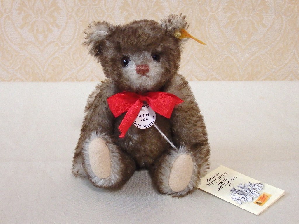 シュタイフ社 ヒストリック・ミニチュア「ハッピー Teddy 1926 シュタイフ社 ヒストリック・ミニチュア「ハッピー Teddy 1926