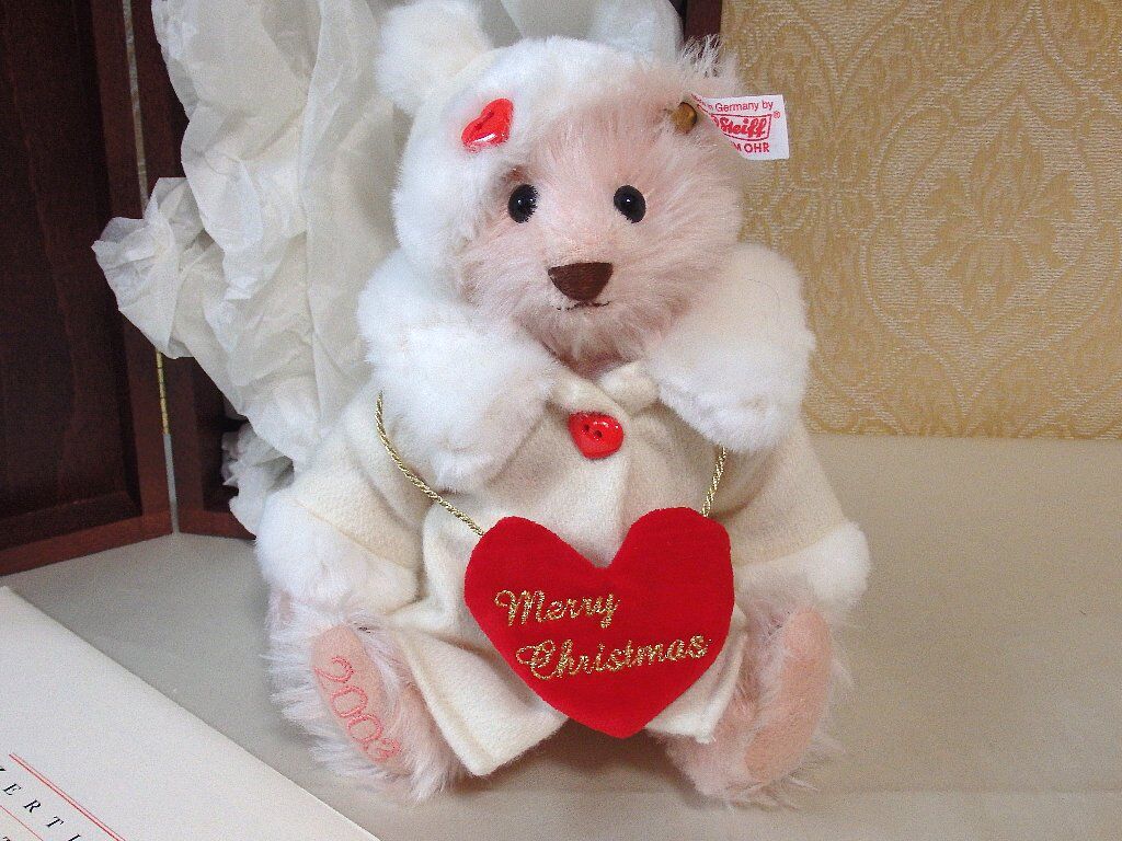 シュタイフ リトルサンタ 2003 テディベア 日本限定2000体 新作登場