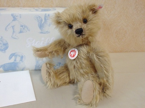 【M02-21】 Steiff シュタイフ ジェームズ 2010 テディベア シュタイフ社・2010年限定 「ジェームス・テディベア」 : よきべあ