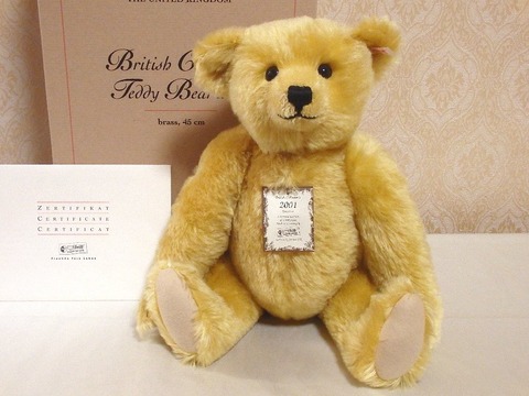 シュタイフ社・2001年限定「ブリティッシュコレクターズ 2001