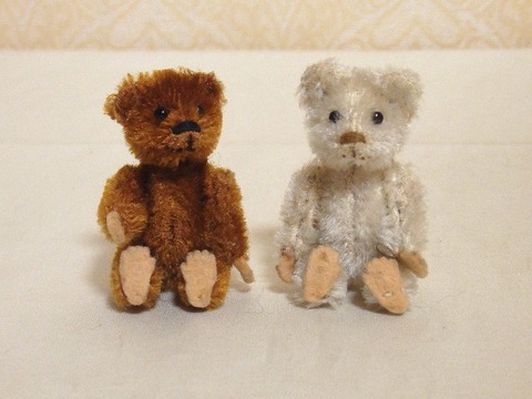 Schucoシュコ アンティークテディベア ぬいぐるみ くまミニ