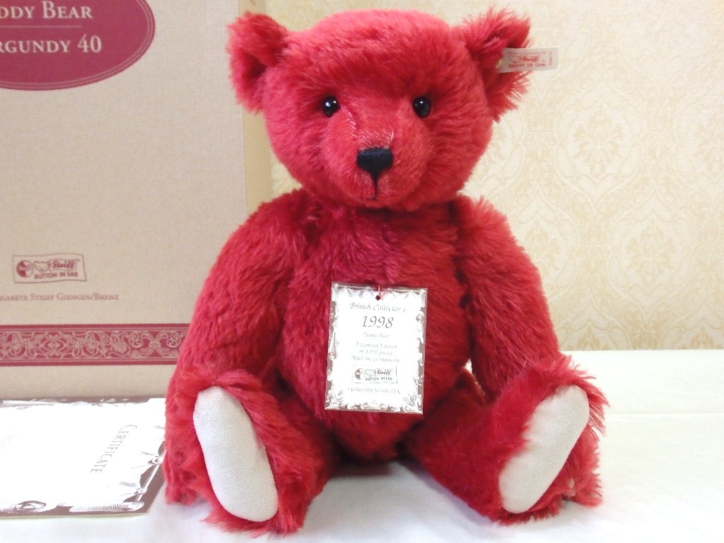 シュタイフ/Steiff☆1998年USA限定☆「ルーズベルト・テディ シュタイフ/Steiff☆1998年USA限定☆「ルーズベルト・テディ