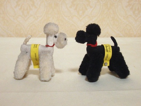Steiff - シュタイフ☆Woolen Poodle 6㎝ オールIDs完品