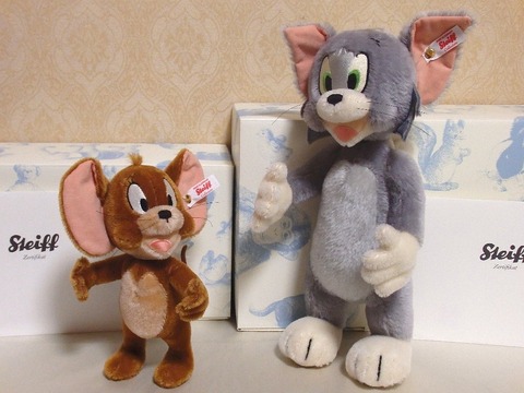シュタイフ♡トム&ジェリー♡限定品 シュタイフ本社購入品★お値下げ交渉承ります! d85724fb-s.jpg