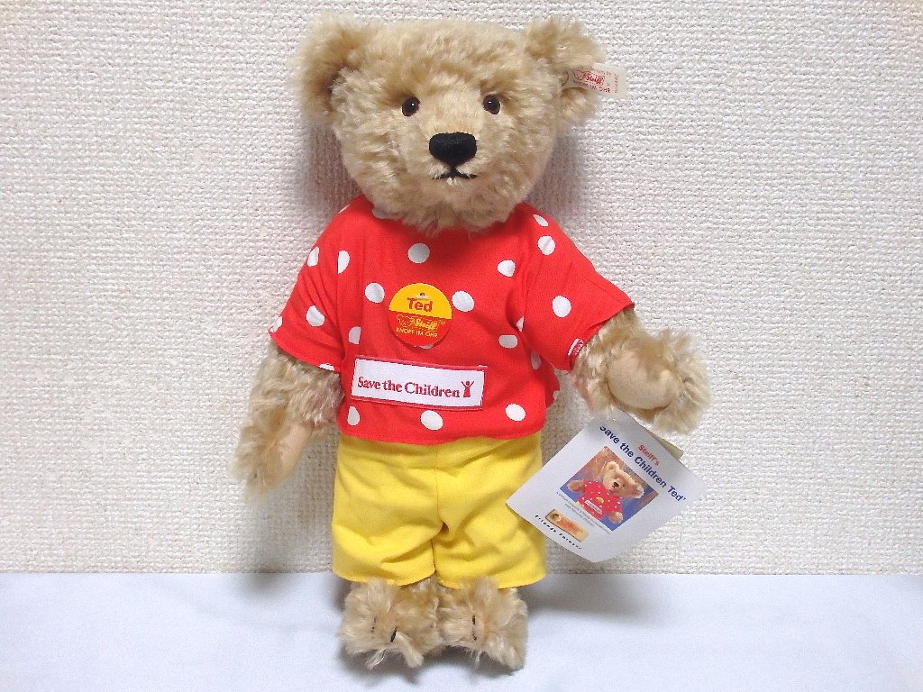 ☆大人気商品☆ ③ シュタイフテディベア ZAUBERWAIDゴールド32 025990